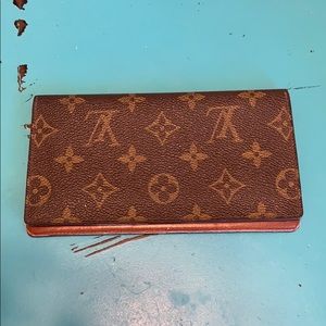 Authentic Louis Vuitton checkbook holder